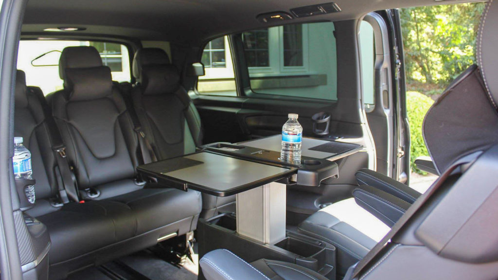 Silver V-Class Interior